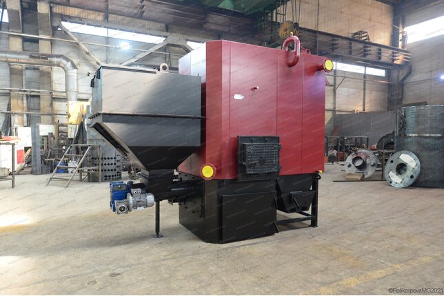 Котел угольный 400 кВт с автоматической подачей