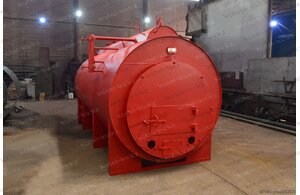 Котел паровой 1000 кг пара в час 115 С для влажных дров